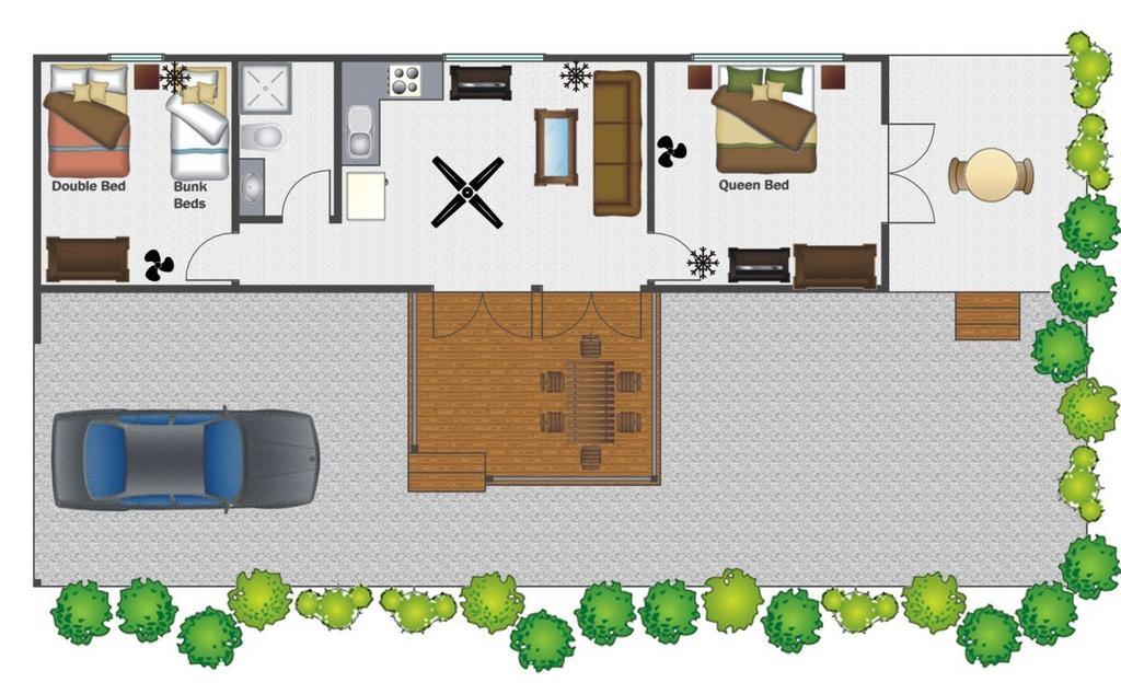 Lake Placid Tourist Park Hotel Caravonica Kamer foto